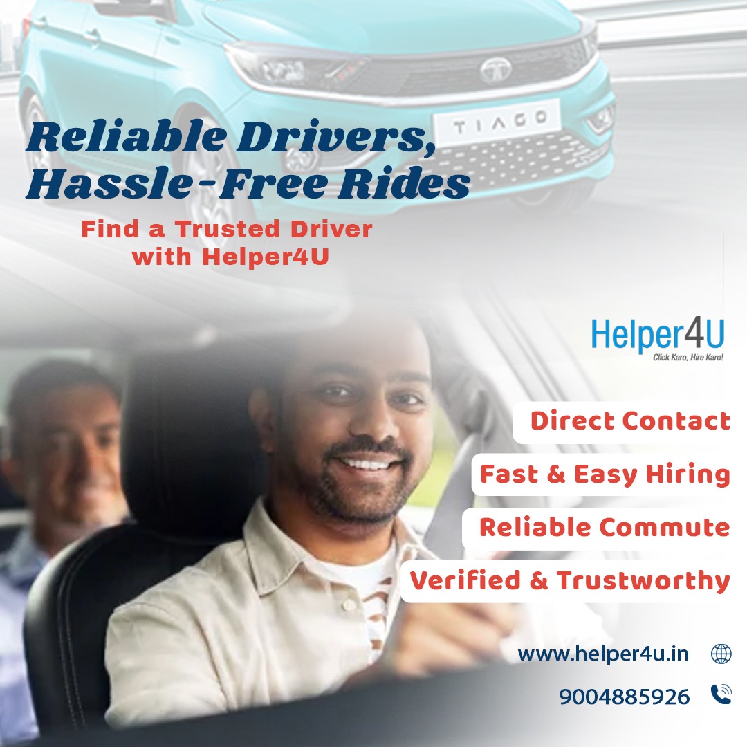 Hire Driver with Helper4U