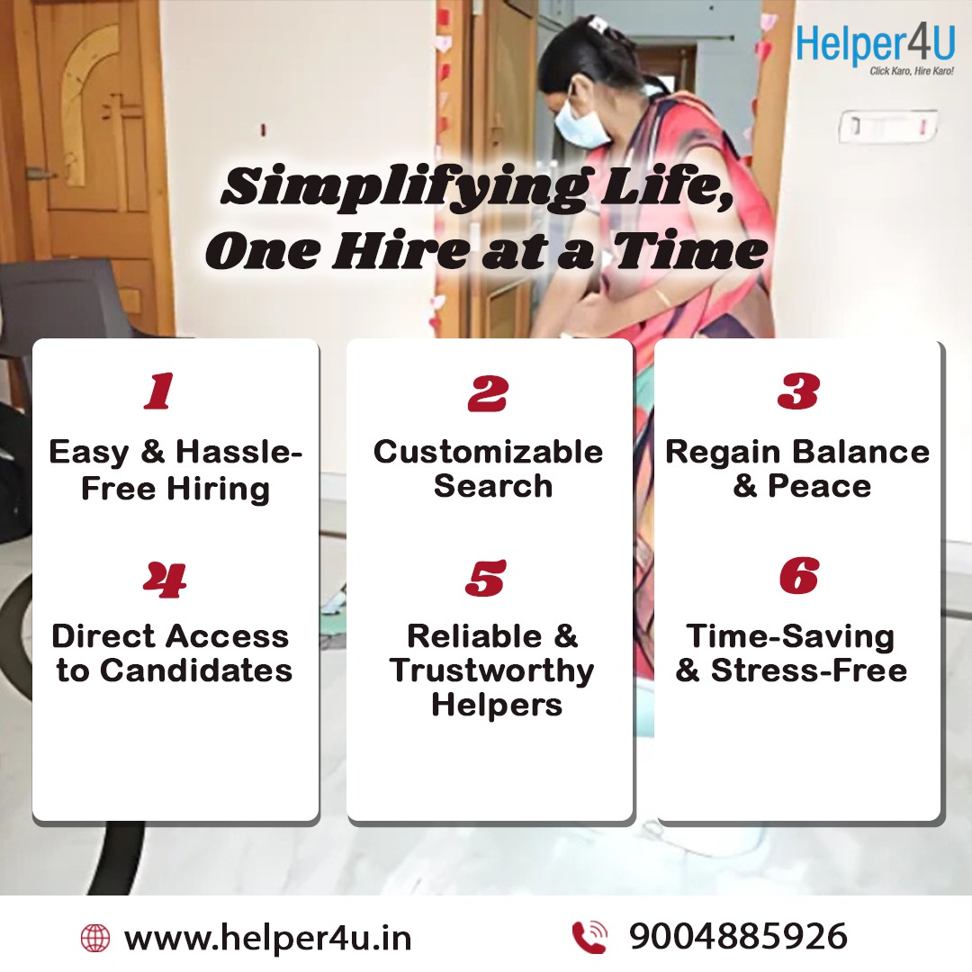 Hire domestic helper at home