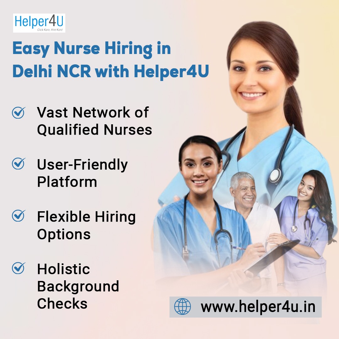 Hire eldercare or patient care with HElpefr4U