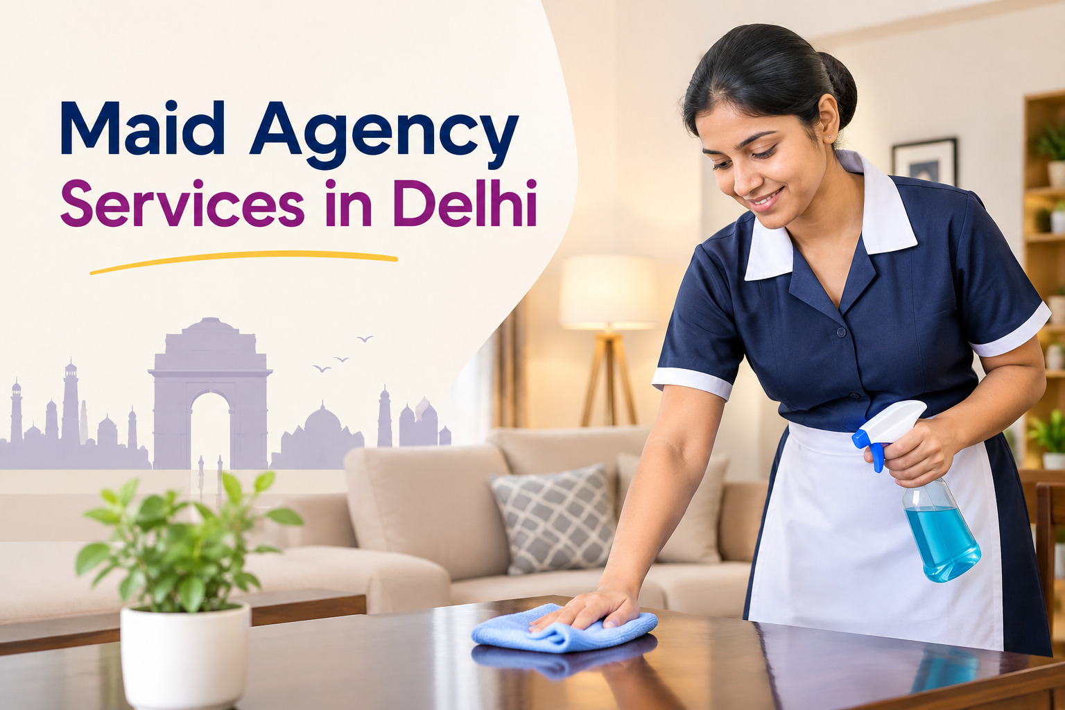 Maid agency in Delhi helper4U