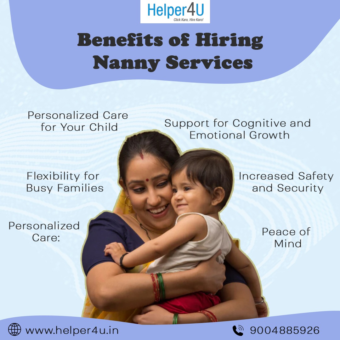 Hire Nanny and Japa Maid in Delhi